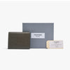 THOM BROWNE Pebble Grain Three Line Tab Card Holder 206 144595929 [P]