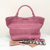 Miu Miu Crystal Matelassé Tote & Shoulder Bag (RN0896) 160614536 [P]