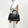 PRADA Saffiano Lux Tote Bag & Schultertasche Schwarz 160614673 [P]