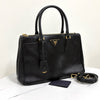 PRADA Saffiano Lux Tote Bag & Schultertasche Schwarz 160614673 [P]