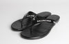 Balenciaga All-Over Logo Round Sandals 36.5 160614678 [P]