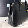 PRADA サフィアーノ ラックス トートバッグ ブラック (BN2402) 160614777 [P]