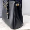 PRADA サフィアーノ ラックス トートバッグ ブラック (BN2402) 160614777 [P]