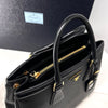 PRADA サフィアーノ ラックス トートバッグ ブラック (BN2402) 160614777 [P]