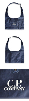 Bobo Choses CP Company Men's Logo Print Pocket Shoulder Bag (Blue) 18CMAC287A 110078A 893 132923001 [P]