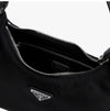 PRADA Reedition 2005 Nylon Triangle Logo Mini Hobo Bag Schultertasche 160615724 [P]