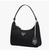 PRADA Reedition 2005 Nylon Triangle Logo Mini Hobo Bag Schultertasche 160615724 [P]