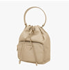 Prada Nylon Triangle Logo Duo Bucket Pouch Bag 160615727 [P]