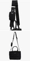 PRADA Triangel-Logo kleine gepolsterte Tote-Bag 160615731 [P]