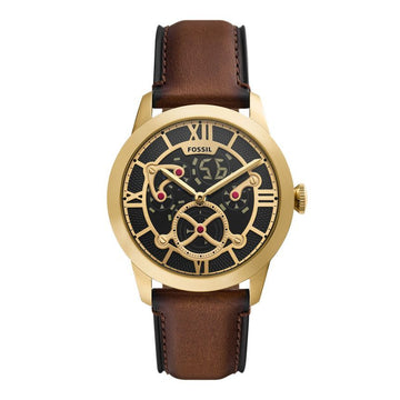 FOSSIL タウンズマン メンズ レザーウォッチ 160615789 [P]