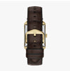 Fossil Men's Leather Square Watch ME3281 160615802 [P]