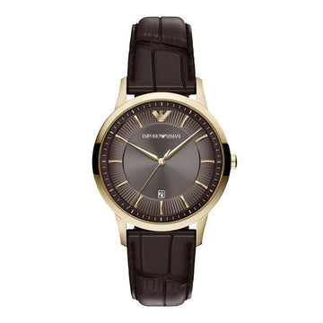 ARMANI AR11824 メンズレザーウォッチ 160615817 [P]