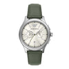 Armani Chronograph Men's Leather Watch 160615833 [P]