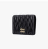 Miu Miu Matelasse Nappa Compact Wallet 160615857 [P]