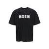 MSGM ロゴ Tシャツ 3240MM94 227298 99 ブラック 127481211 [P]