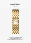 ARMANI Damen-Metallarmbanduhr im quadratischen Design 160615872 [P]