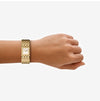 ARMANI Damen-Metallarmbanduhr im quadratischen Design 160615872 [P]