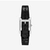 ARMANI Damen Lederarmbanduhr Quadrat 160615881 [P]