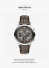 ARMANI AR11821 クロノグラフ メンズ レザーベルト ウォッチ 160615893 [P]
