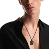 Armani Eagle Logo Dog Tag Necklace 160615909 [P]