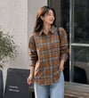 BURBERRY チェック シャツ 80843101 ブラウン 160616610 [P]