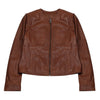 MaxMara Weekend Auto Nappa Leather Jacket 146234069 [P]