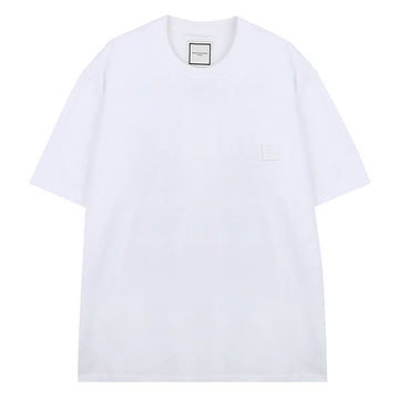 Wooyoungmi White Flower Back Logo T-Shirt 156973755 [P]