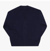 AMI Großes Herzlogo Intarsien V-Ausschnitt Cardigan 154525237 [P]