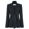 MAXMARA Midnight Blue Blazer ohne Kragen 26FW 160216106 [P]