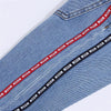 MSGM 2641MDP53L 273 82 サイドラインデニムパンツ 160617672 [P]