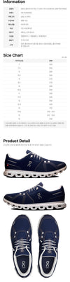 ON-RUNNING Cloud 6 Running Sneakers Midnight White 3MF10070692 160299218 [P]
