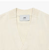 AMI Cardigan HKC163 KN0063 136 Croche-Logo Herren Cardigan 140549140 [P]