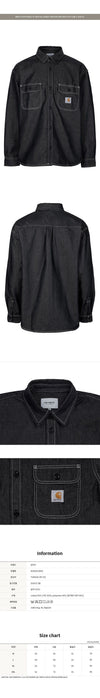 CARHARTT リジッドデニムシャツ 153765100 [P]