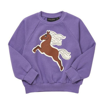 Mini Rodini Horse Print Kids Sweatshirt 40537744 [P]