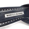 Manolo Blahnik Crystal Square Satin Pumps L699586 160619020 [P]