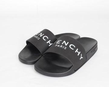 GIVENCHY ロゴスライドスリッパ ブラック 36(230) 160621943 [P]