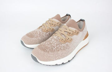 BRUNELLO CUCINELLI コットンニットランナー スニーカー 40(270) 160622943 [P]