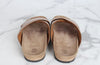 Brunello Cucinelli Leather Slippers Brown 37.5 (245) 160623087 [P]