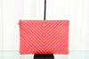 CHANEL キャビアシェブロンクレンジLarge a82552 160624348 [P]