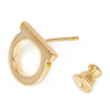 Salvatore Ferragamo Gancini Earring & Necklace Set 76-0119, 76-0133 157204037 [P]