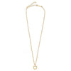Salvatore Ferragamo Gancini Earring & Necklace Set 76-0119, 76-0133 157204037 [P]