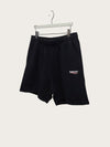 Balenciaga Black Wave Logo Embroidered Shorts 160627210 [P]