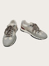 HERMES Multicolor Blanc H-Logo Trail Sneakers 160627224 [P]