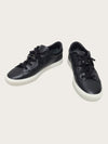 HERMES Schwarze Palladium Noir Day Kelly Sneakers 160627233 [P]