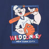 WILD DONKEY 男女共用 NEVER GIVE UP Tシャツ ネイビー WDCOTS03-055 152890927 [P]