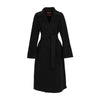 MaxMara Wool Silk Cashmere Coat Black 160627785 [P]