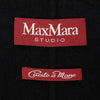 MaxMara Wool Silk Cashmere Coat Black 160627785 [P]