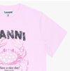 Ganni Women's Short Sleeve T-Shirt 160628239 [P]