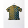 ENGINEERED GARMENTS Camp Shirt Olive Cotton Cross Batik MP021 SW005 160628336 [P]