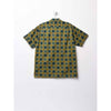 ENGINEERED GARMENTS Camp Shirt Olive Cotton Cross Batik MP021 SW005 160628336 [P]